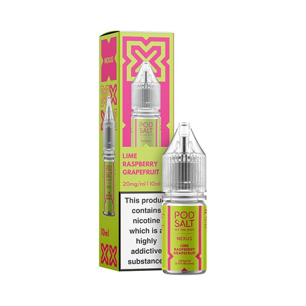 Lime Raspberry Grapefruit By Nexus Pod Salt 10ml