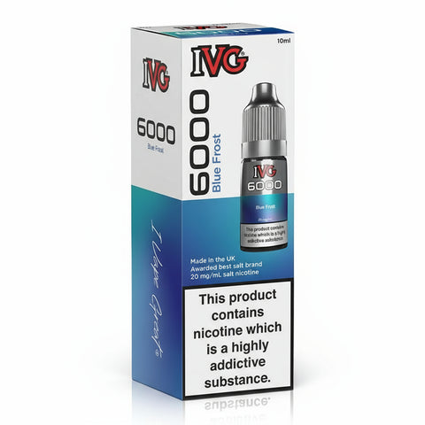 Blue Frost By I VG 6000 10ml salts Evolution Vaping Retail
