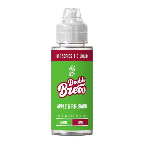 Apple Rhubarb By Double Brew XL 100ml Shortfill Ohm Brew