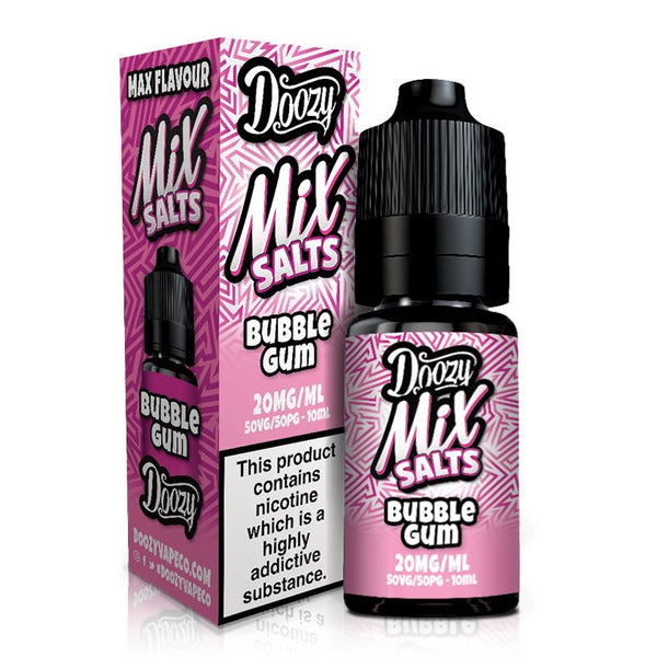 Bubblegum By Doozy Mix Salts 10ml