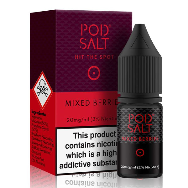 Mixed Berries By Pod Salt 10ml