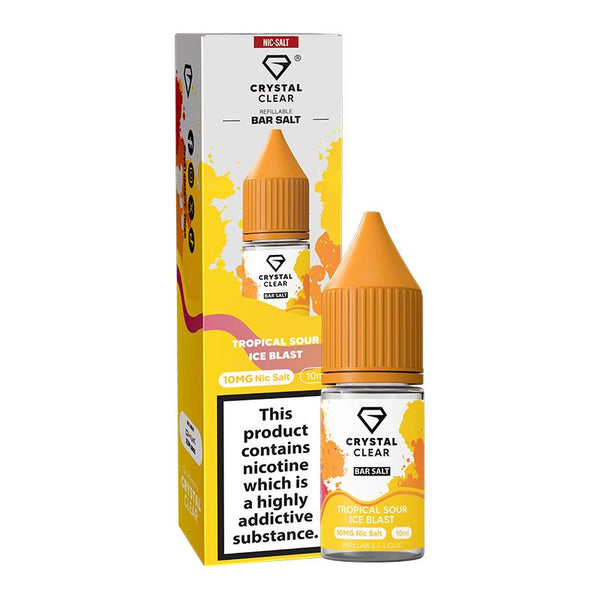 Tropical Sour Ice Blast By Crystal Clear Salt 10ml