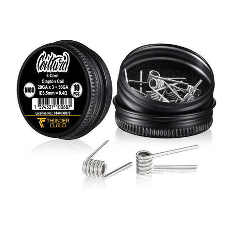 3 Core Clapton Coil Pots By Coilturd Coilturd