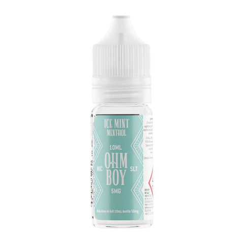 Ice Mint Menthol By Ohm Boy SLT 10ml Nic Salt Ohm Boy