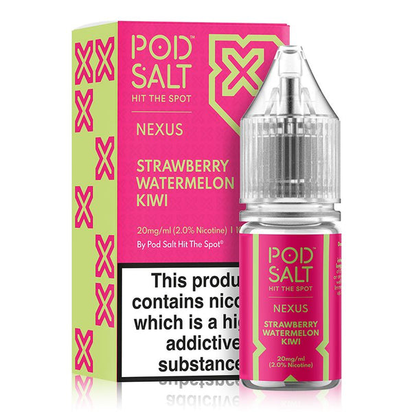 Strawberry Watermelon Kiwi By Nexus Pod Salt 10ml