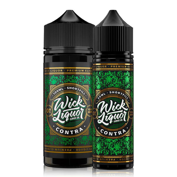 Contra By Wick Liquor 0mg Shortfill