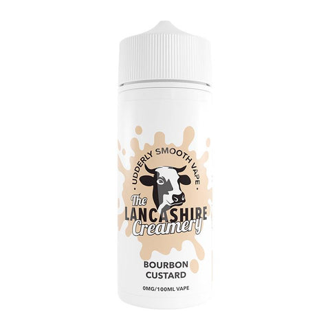 Bourbon Custard By The Lancashire Creamery 100ml Shortfill Lancashire Creamery