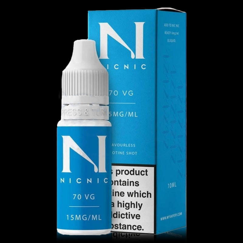 10ml Nicotine Shots By Nic Nic