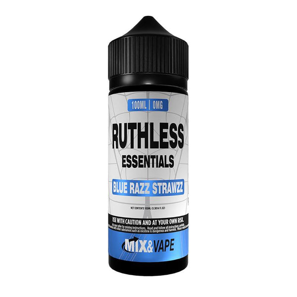 Blue Razz Strawzz By Ruthless Essentials 100ml Shortfill Ruthless