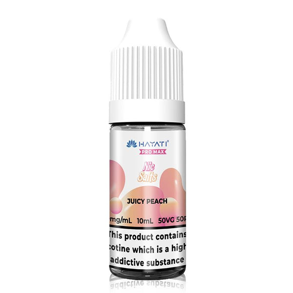 Juicy Peach By Hayati 10ml Nic Salt