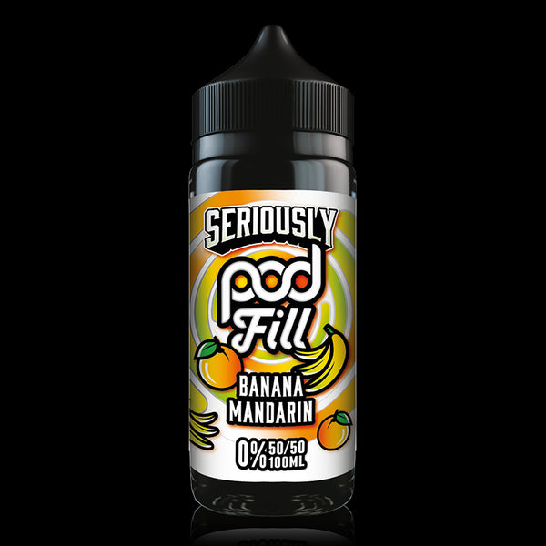 Banana Mandarin By Seriously Pod Fill 100ml Shortfill