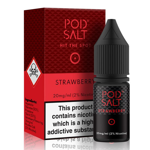 Strawberry By Pod Salt 10ml