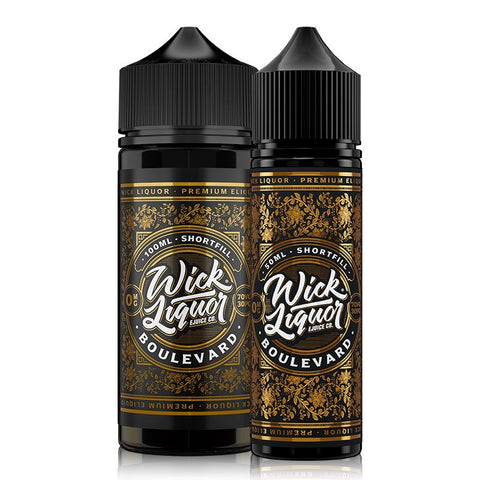 Boulevard By Wick Liquor 0mg Shortfill Wick Liquor