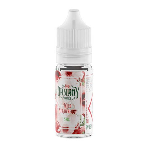 Wild Strawberry By Ohm Boy V2 10ml Nic Salt Ohm Boy