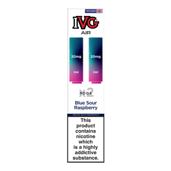 I VG Air Replacement Pods 2 Pack 20mg