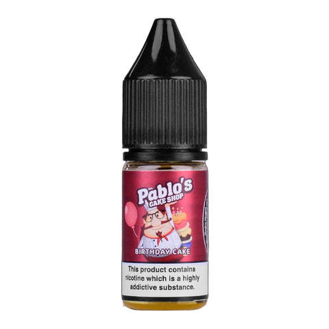 Birthday Cake By Pablo's Cake Shop Salt 10ml Pablos Cake Shop