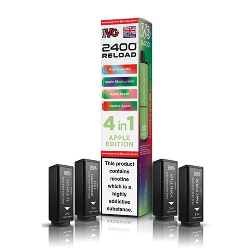 I VG 2400 Reload 4 in 1 Prefilled Replacement Pods