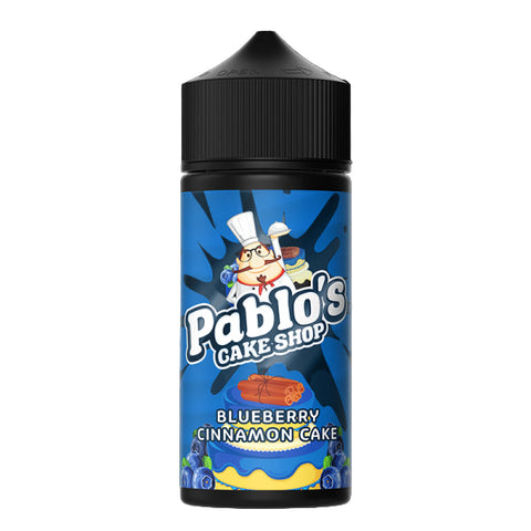 Blueberry Cinnamon Cake By Pablo's Cake Shop 100ml Shortfill Pablos Cake Shop