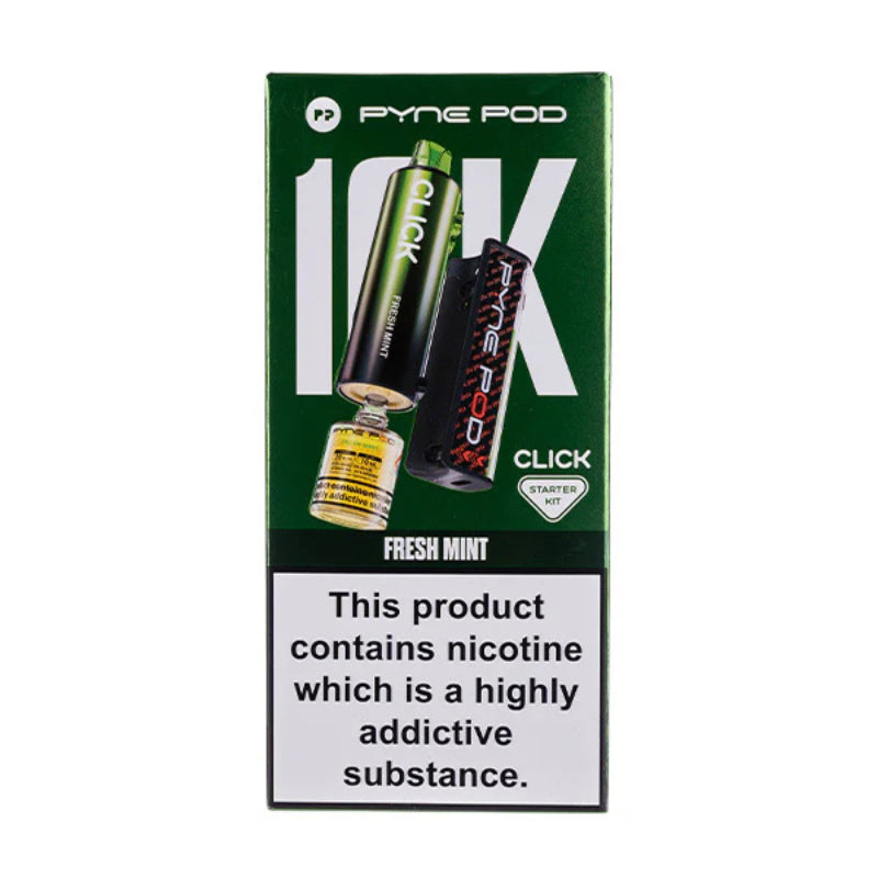 Click 10000 Puff Prefilled Pod Kit By Pyne