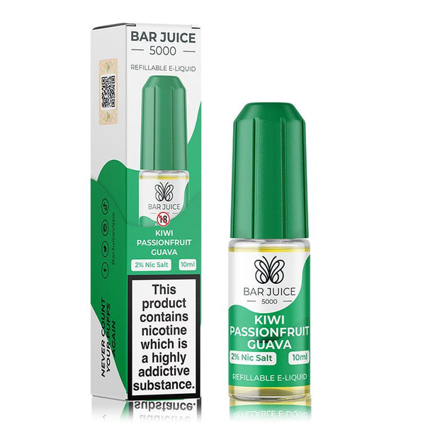 Kiwi Passion Guava By Bar Juice 5000 Salt 10ml