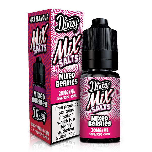 Mixed Berries By Doozy Mix Salts 10ml