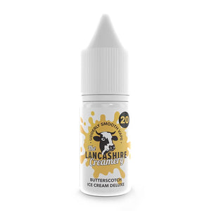 Butterscotch Ice Cream By The Lancashire Creamery 10ml Nic Salt