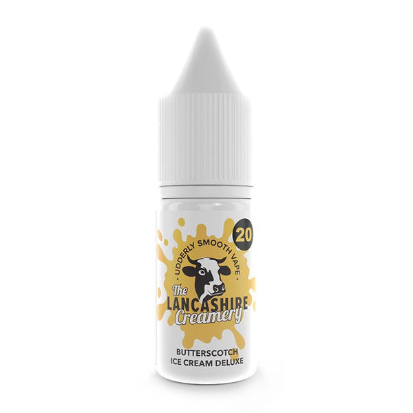 Butterscotch Ice Cream By The Lancashire Creamery 10ml Nic Salt Lancashire Creamery