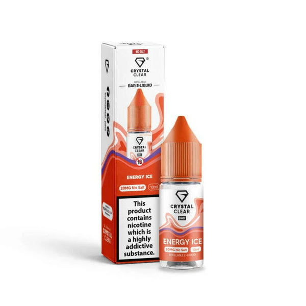 Energy ICE By Crystal Clear Salt 10ml 20mg (out of date)