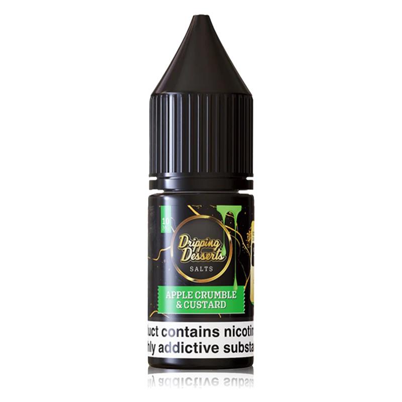 Apple Crumble and Custard By Dripping Desserts Salt 10ml
