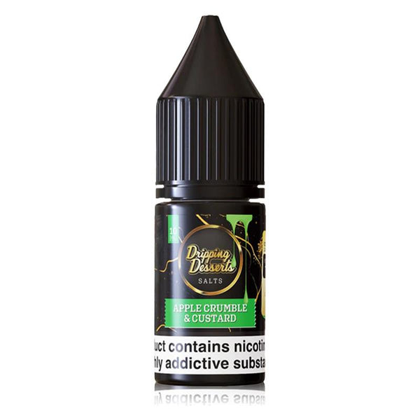 Apple Crumble and Custard By Dripping Desserts Salt 10ml