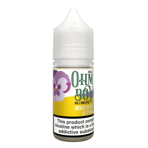 Mixed Berries & Citrus By Ohm Boy V2 Bar Style 10ml Ohm Boy