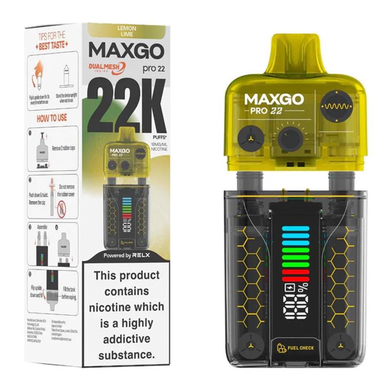 MAXGO Pro 22 Disposable Pod Kit By Relx
