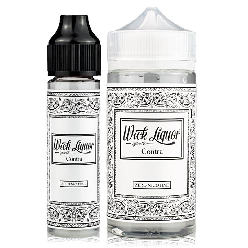 Contra By Wick Liquor 0mg Shortfill