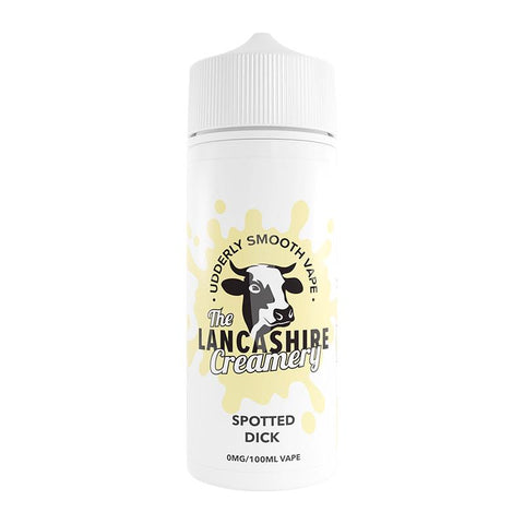 Spotted Dick By The Lancashire Creamery 100ml Shortfill Lancashire Creamery
