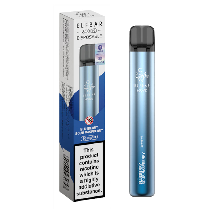 Elf Bar V2 600 Disposable Vape 20mg (out of date)