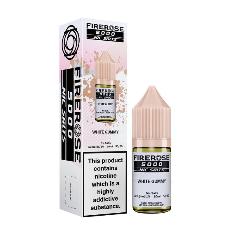 White Gummy By Elux Firerose 5000 10ml Salts