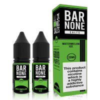 Watermelon Ice By Bar None 10ml Nic Salts Twin Pack
