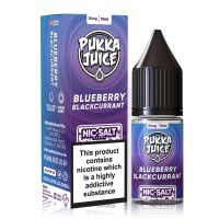 Blueberry Blackcurrant 10ml Nic Salt By Pukka Juice