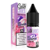 Kiwi Passionfruit Guava Ice By Salty Joes Bar Refill 10ml Nic salt