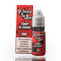 Tuned in Cherry 10ml Nic Salt By Vjuice