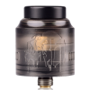 Nightmare 25 RDA vape atomiser by Suicide Mods in Smoke with skull engraving