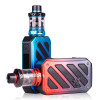 Uwell Crown V Vape Mod kit in red and blue with Crown 5 tanks