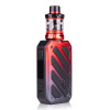 Uwell Crown V Vape Mod kit in red with tank facing left