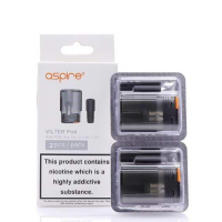 Vilter Replacement Pods With Drip Tip 2 Pack By Aspire