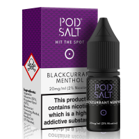 Blackcurrant Menthol By Pod Salt 10ml