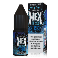 Ice Cold Strike By Hex 10ml Salts