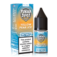 Yellow Pear Ice 10ml Nic Salt By Pukka Juice