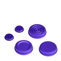 Stubby AIO Button Set By Suicide Mods in Purple Haze