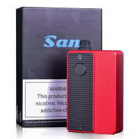 San AIO Boro Kit By Vaperz Cloud X Gerobak in Red with packaging