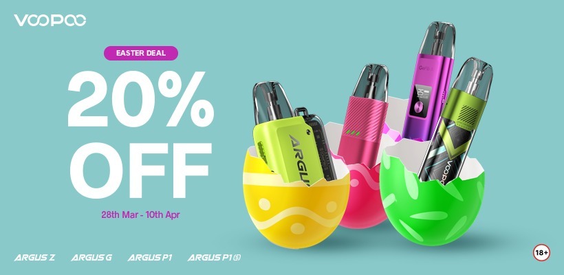20% off selected voopoo devices